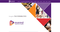 Desktop Screenshot of everest-hospitality.com